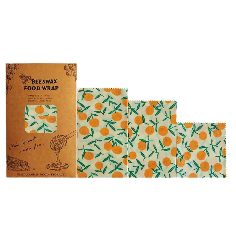 Organic Beeswax Wraps (3 Pack)