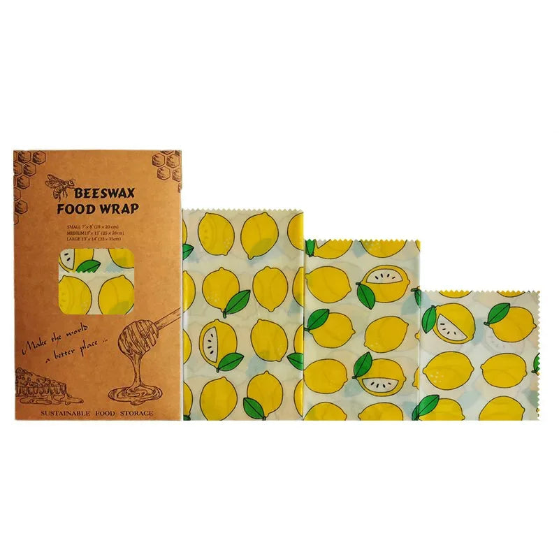Organic Beeswax Wraps (3 Pack)